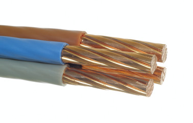 The cleared electric power cable