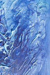 Hintergrund Malerei blau