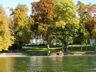 Fototapeta premium Villa am See