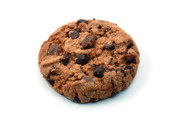 sweet cookies isolated on a white background