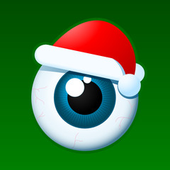 Eyeball santa