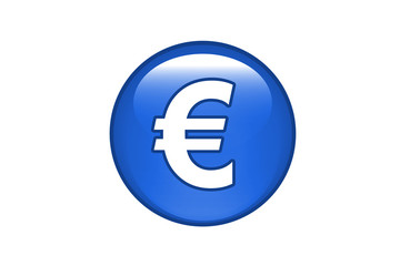 Aqua Button Euro