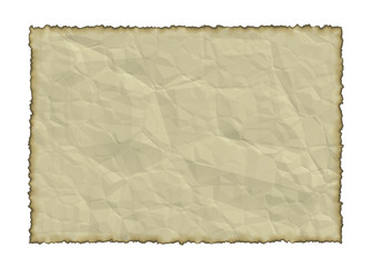 Obraz premium Old Burnt Paper