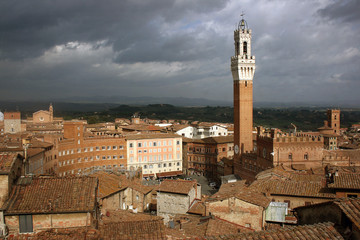 Fototapeta premium Panorama Siena 1