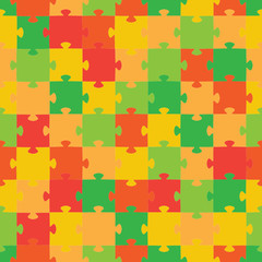 Puzzle. Vector illustration