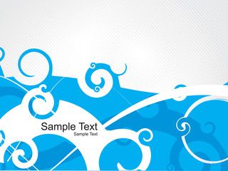 Abstract line swirl background