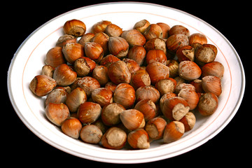 Hazelnut dish