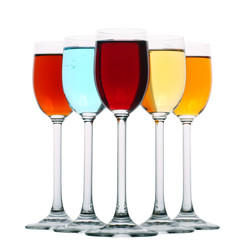 variety of liqueurs to suit variety of tastes