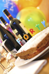 fortieth birthday party celebrations