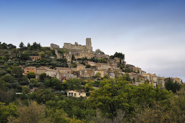 Le village de Lacoste en Provence