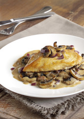 chicken with mushrooms