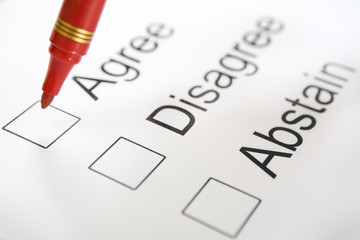 About to choose ' Agree'