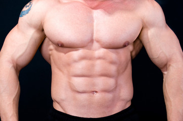 Fototapeta premium The Perfect Muscular male model