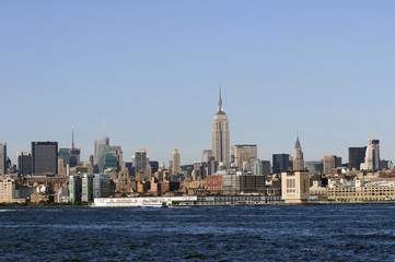 Naklejka premium Midtown Manhattan West