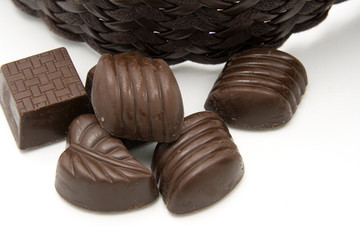 Chopped chocolate