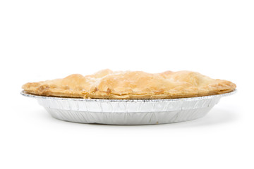 Apple Pie with white background