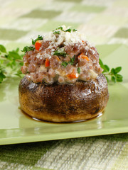One Stuffed Mushroom