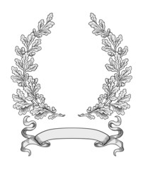 oak wreath