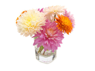 Bunch of flowers isolated