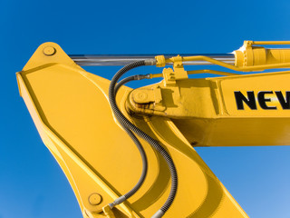 Part of an arrow of the mechanism building