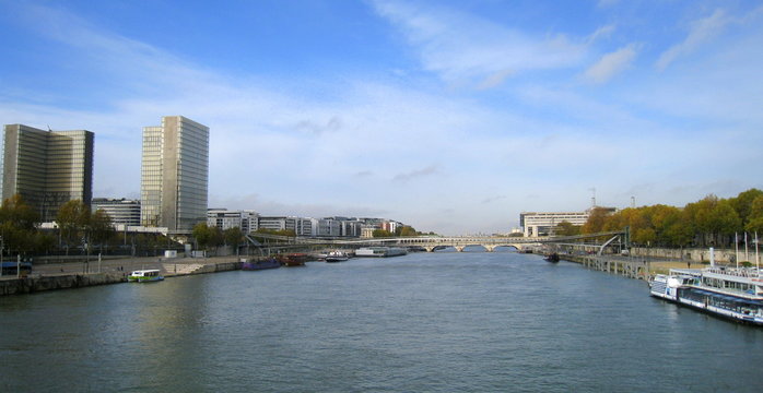 panorama sur la seine