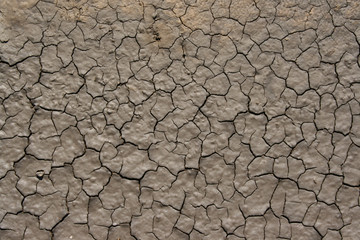 Textur getrocknete Erde