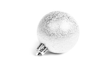 Christmas decoration isolated on the tree. New year. Xmas.