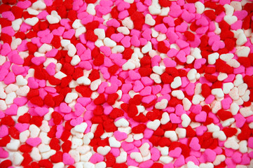 Valentine candy hearts