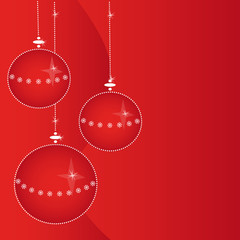 Red Christmas background