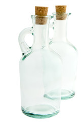 Flasche aus Glas mit Korken