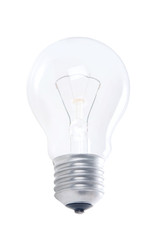 Ligh bulb isolated on a white