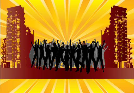 Urban Dance Background