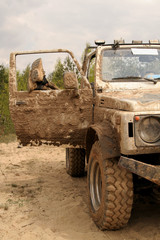 Resting in off-road car © krysek