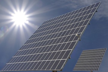Obraz premium solaire, énergie du futur