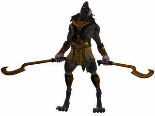 Anubis - &Auml;gyptische Fantasie Figur