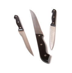 kitchen knife isolated on white