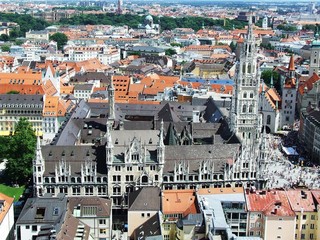 Fototapeta na wymiar Neues Rathaus München