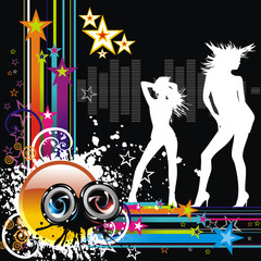 vector music illustration