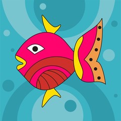 Abstract fish