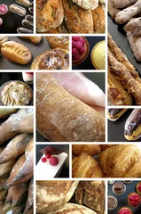 Deurstickers pain et pâtisserie © Redzen