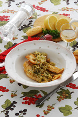 Lavarelli al vino bianco - Secondi pesce - Cucina Lombardia
