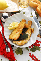 Lavarelli alla salvia - Secondi pesce Ricetta della Lombardia