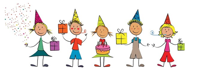 enfants f&ecirc;te d'anniversaire