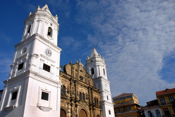 wide angle picture of a Panama Cathedral - 10377651