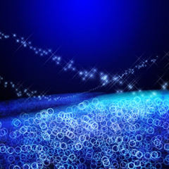 青い光の野はら