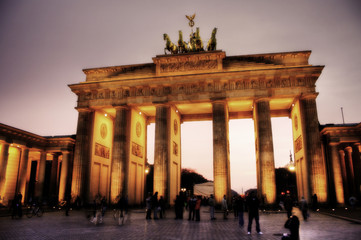 Obraz premium Brandenburger Tor - Berlin