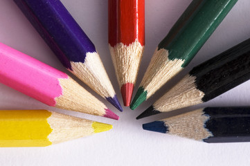 Color pencils theme