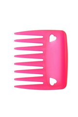 Comb isolated over white background