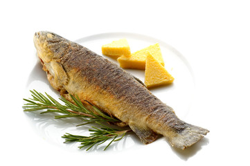 Fried trout