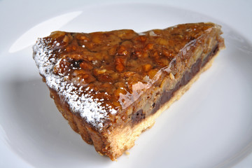 Dessert, sweet, cake, pie.